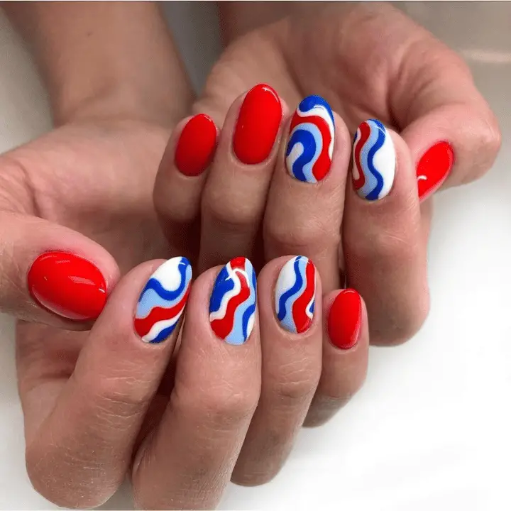fourth of july nails ideas